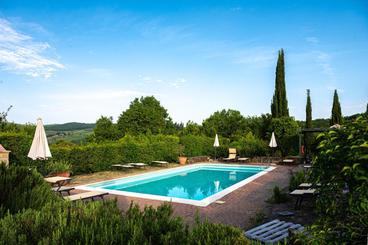 Villa Rosa Panzano Panzano in Chianti Exterior foto